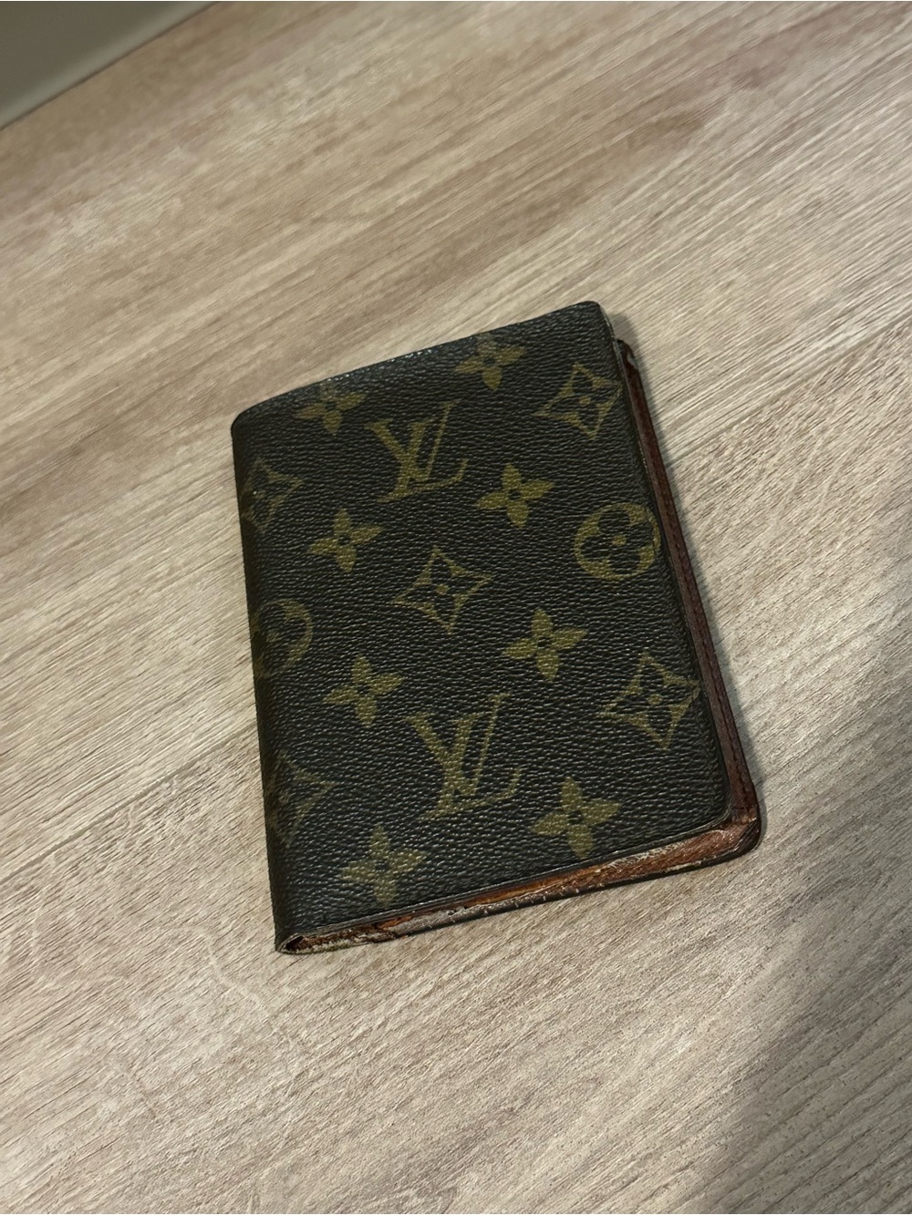 Louis Vuitton Monogram Brown Card Holder Wallet